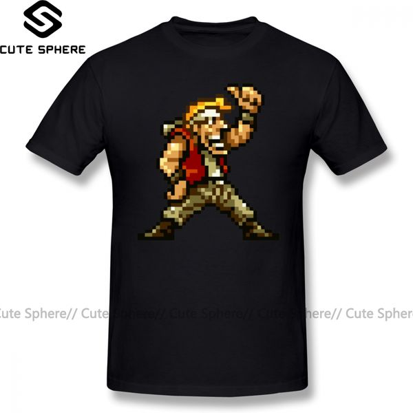 

metal slug t shirt marco rosi t-shirt graphic 6xl tee shirt beach cute 100 cotton short-sleeve men tshirt