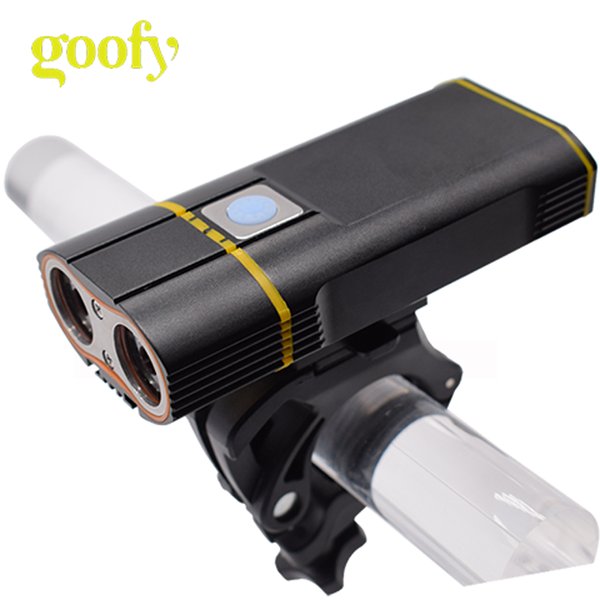 

bike lights 1000lm bicycle light 2x xml-l2 led usb rechargeable cycling front handlebar mount head