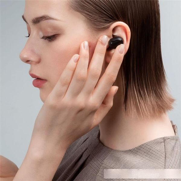

new airdots tws wireless bluetooth earphone stereo bass bluetooth 5.0 with mic handsai control for samsung huawei xiaomi