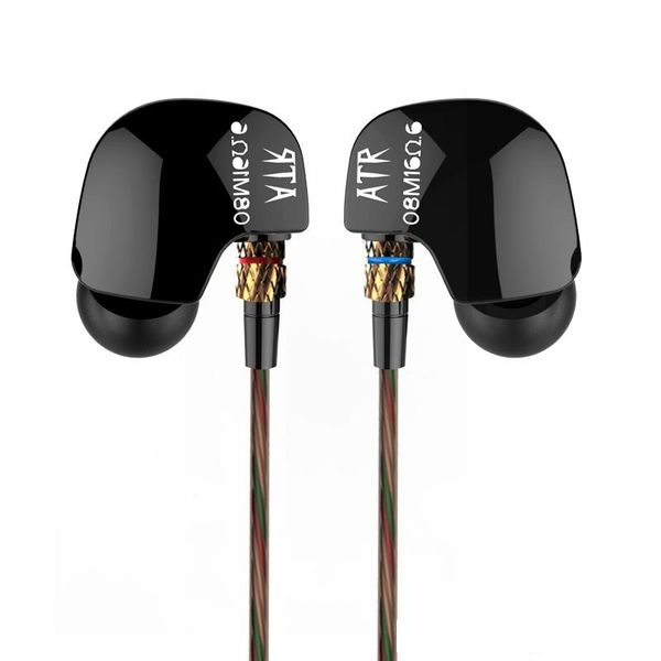 

wired earphone kz atr true stereo headphone 3.5mm in-ear noise canceling earbuds professional hifi super bass headset