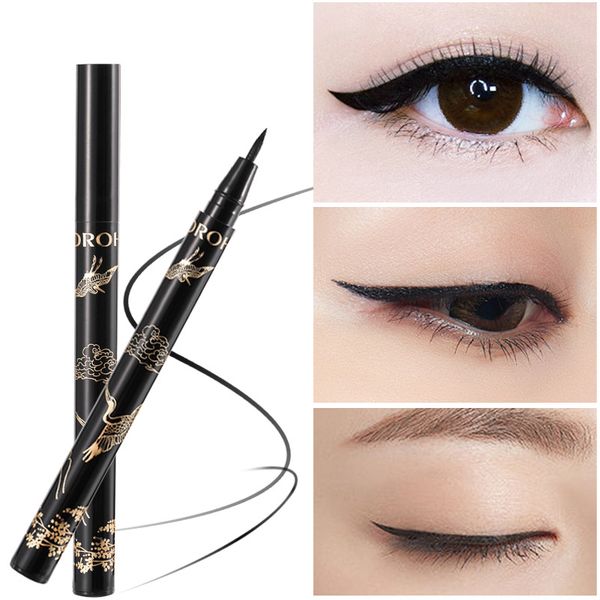 

eyeliner long-lasting gel pencil waterproof easy to wear black liner pen eye makeup