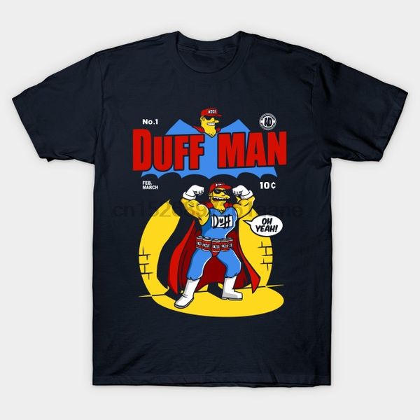 

trendy creative graphic t-shirt duffman t shirt