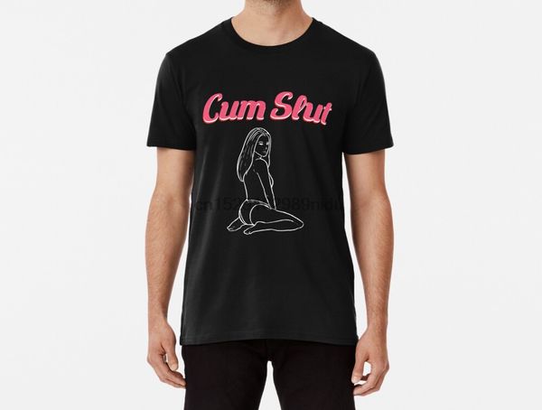 

мужчины funy t-рубашка cum шлюха adult юмор tshirs женщины тенниска (3