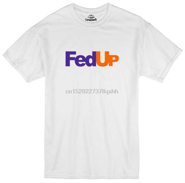 

fed up смешные слоган новизна смешные mens regular fit хлопок футболку