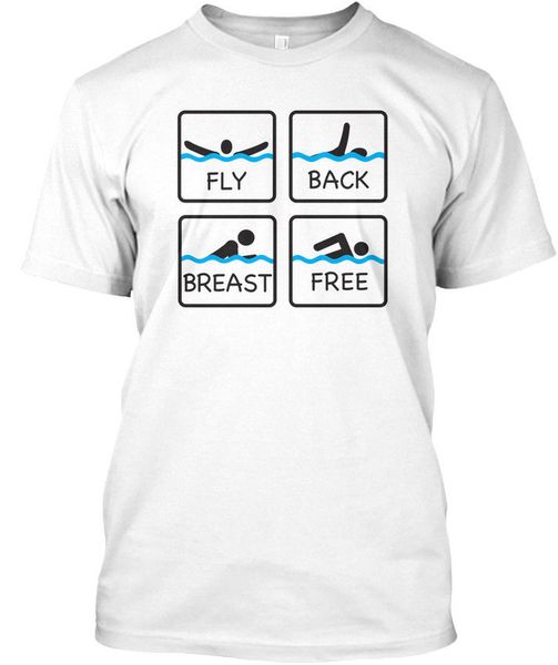 

2019 letter print short swimmer - fly back breast standard t-shirt summer t-shirt