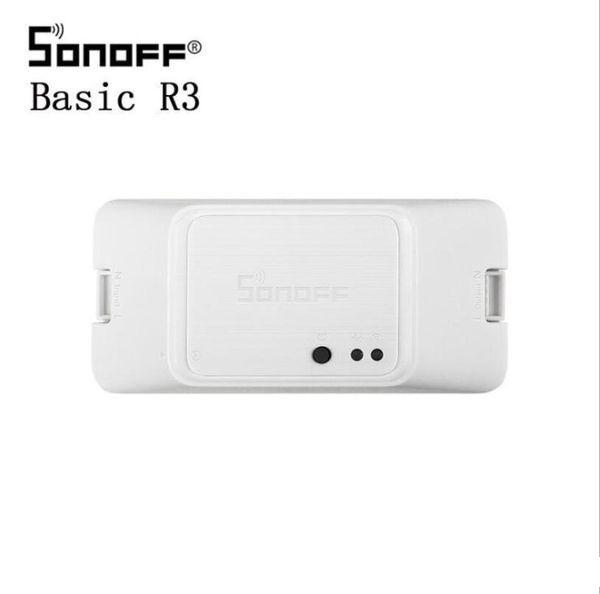 

sonoff basic r3 diy smart wifi switch wireless app remote support app/lan/ control light timing support alexa/google assistant