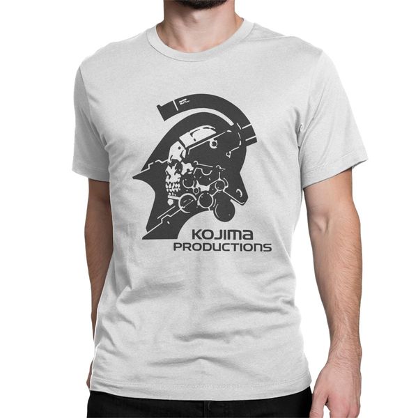 

men t-shirt death stranding humor cotton tees short sleeve kojima productions t shirt crewneck clothes gift idea new arrival