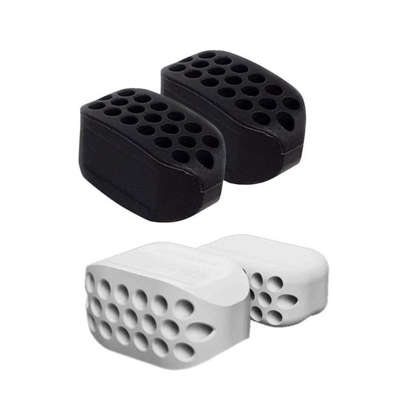 

1 pair face lifiting artifact toner exerciser beauty cheeck jaw face v fitness ball tool silicone muscles neck slimm i8g5