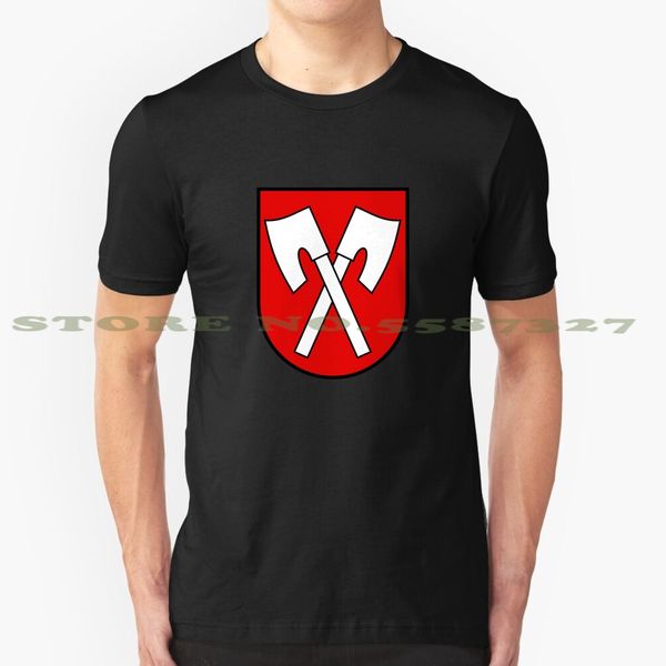 

coat of arms of biel / bienne , switzerland cool design t-shirt for men women