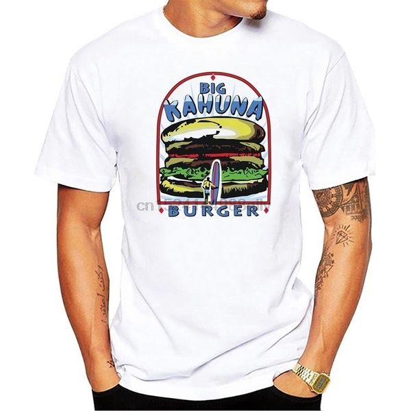 

new summer fashion big kahuna burger letters hamburger printed men s t-shirt short sleeve round neck men