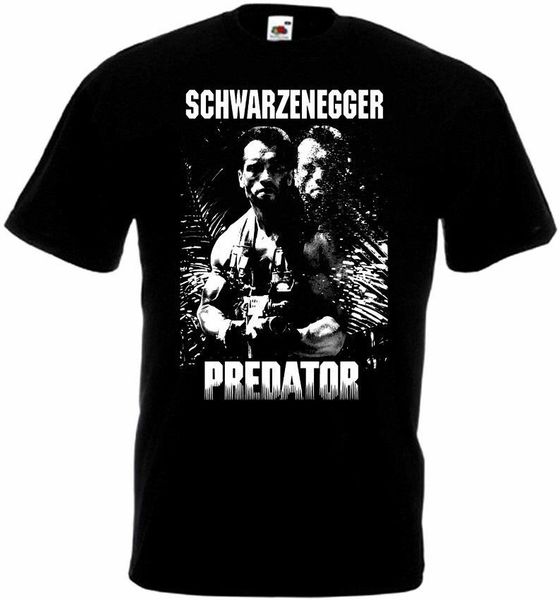 

predator v2 t shirt black poster all sizes s 5xl