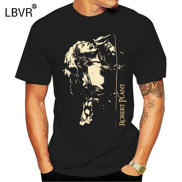 

fashion new arrival simple robert plant t-shirt men regular fit cotton