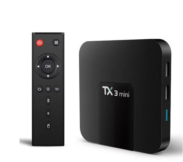 

tanix tx3 mini 2g 16g android 8.1 tv box amlogic s912 4k 2.4g wifi 100m lan