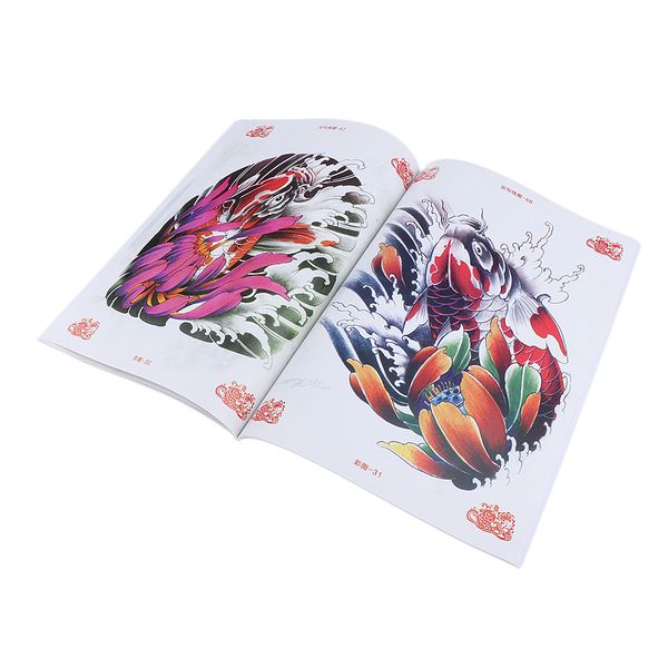 

original various kinds koi tattoos book, tattoos inspired coloring, body art