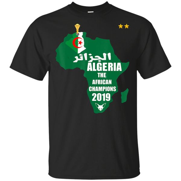 

algeria soccer 2019 t-shirt football africa cup can tee shirt short sleeve style tee shirt
