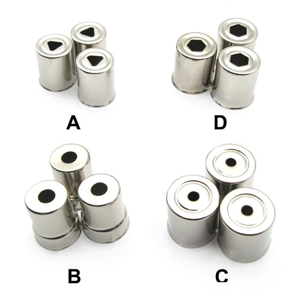 

ome appliances 12 pieces/lot appliance parts microwave parts magnetron launcher cap hexagon triangle size round hole magnetron antenna ca