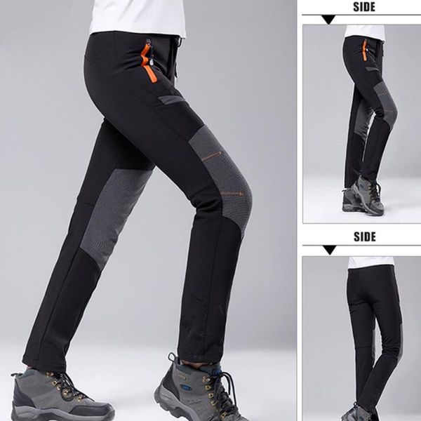 

warm fleece climbing softshell windproof walking winter camping women ski pants quick dry outdoor hiking snow sports waterproof