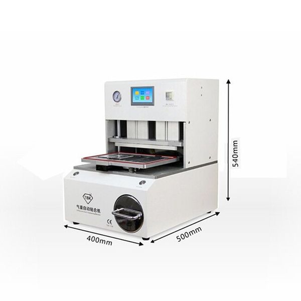 

tbk-708 new all in one new design forcurved screen oca lcd laminating machine bubble remover built-in vacuum pump air compressor