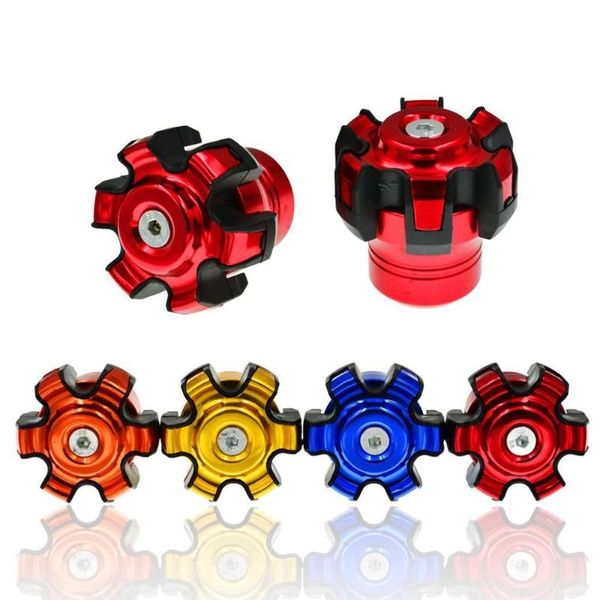 

1 pair/set universal motorcycle cnc aluminum front falling wheel protectors ball fork slider anti crash