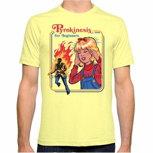 

одежда aoocl мужского пирокинез для начинающей новизны graphic смешной футболки