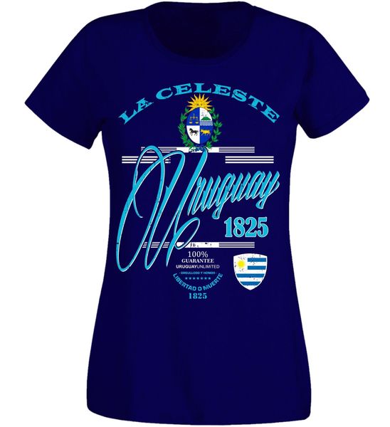 

cotton women t-shirts classical 2020 o neck streetwear hip hop uruguay women footballercasual printed tee