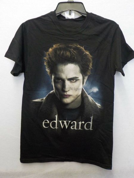 

mens twilight saga edward black graphic tshirt new #13148v