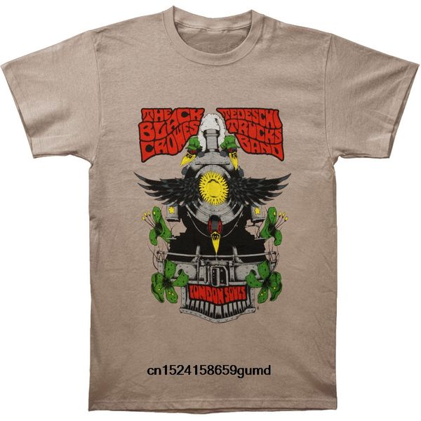 

funny men t shirt women novelty tshirt black crowes tedeschi trucks train art dates tour t-shirt