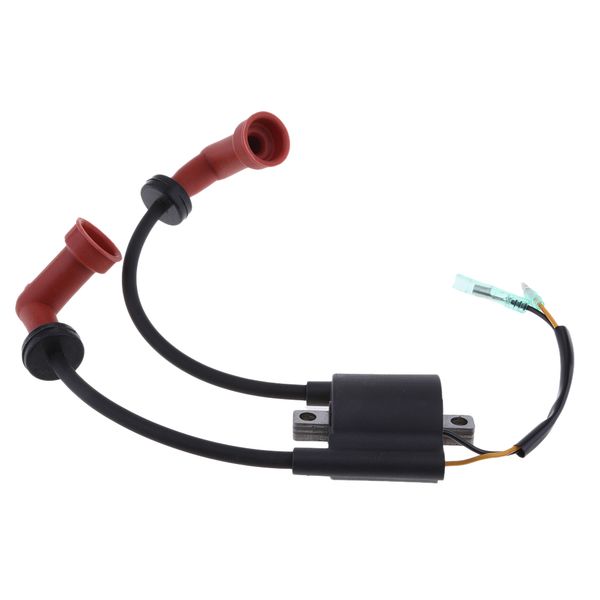 

motorcycle ignition coil assy for yamaha 2 stroke 15 hp 6b4 outboard engine