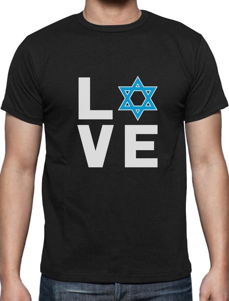 

cartoon character t shirt casual men clothing i love israel - star of david jewish supporter t-shirt gift idea tee shirt