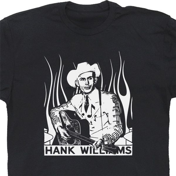 

hank williams sr t shirt vintage кантри рубашка новых streetwear мужчина короткий рукав футболка с коротким рукавом майк fre