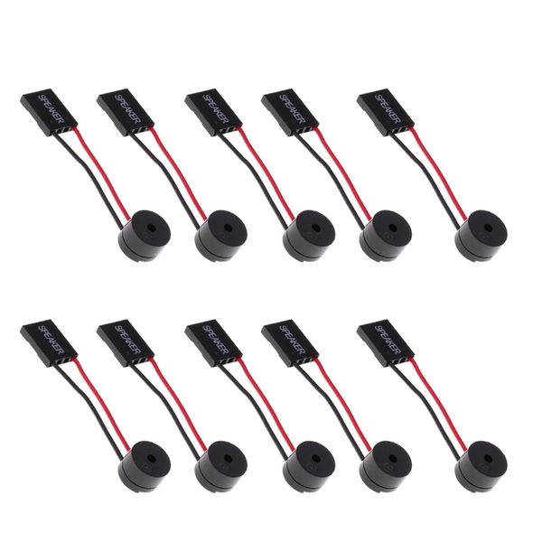 

10pcs motherboard pc internal speaker buzzer computer case buzzer beep alarm