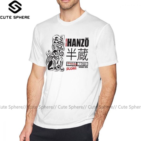 

hanzo t shirt kill bill hattori hanzo sword master t-shirt short-sleeve awesome tee shirt classic oversized tshirt