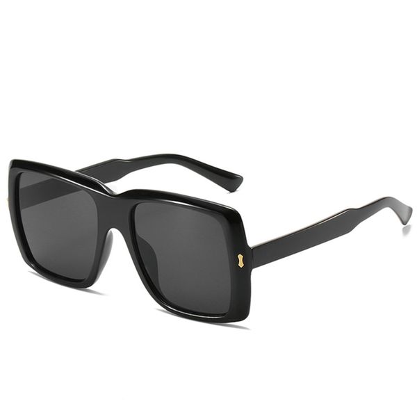 

Sunglasses For Women Fashion Square Frame Eyewear Outdoor UV Protection Big Sunglasses Retro Female Oversized Shades, White;black