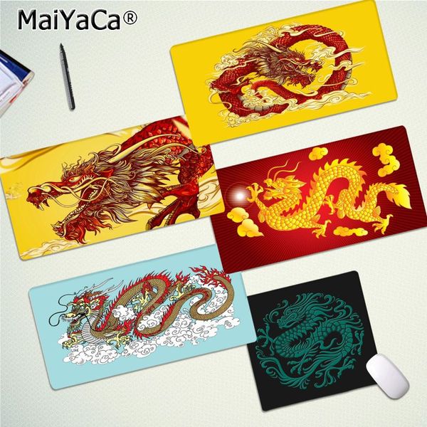 

maiyaca custom skin cool red dragon diy design pattern game mousepad large mouse pad keyboards mat