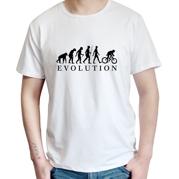 

funny birthday present for men brother boy friend dad father son evolution of biking t-shirt cycle biker summer modal t shirts