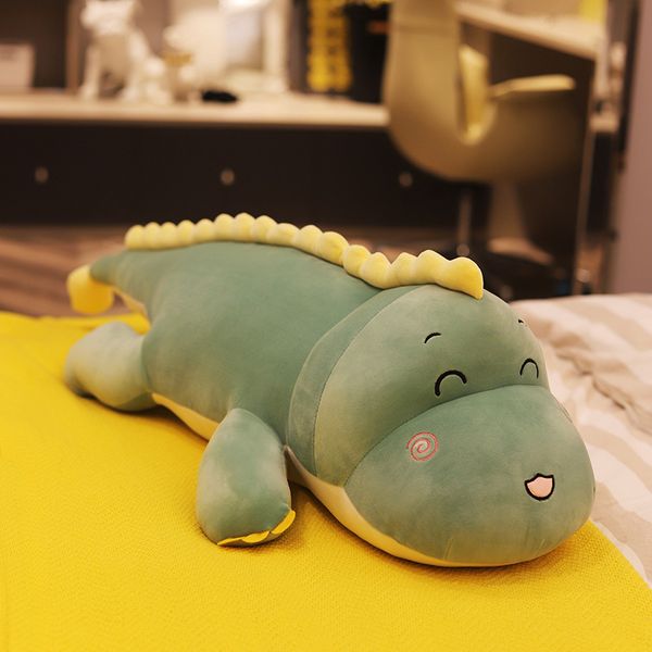 

cute dinosaur sleeping pillow big size dinosaur plush toy soft animal stuffed doll lovely dinosaur plush doll