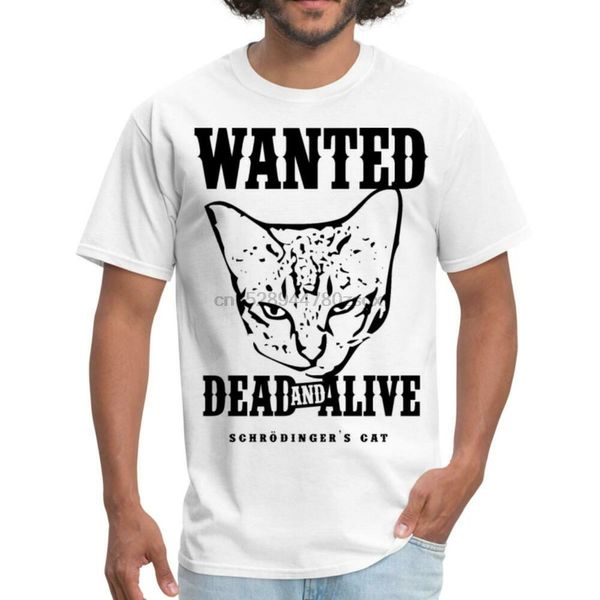

физика шредингер cat мертвых и живых мужчины t-shirt