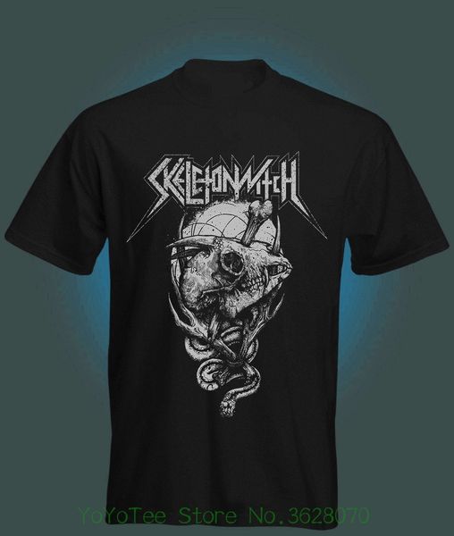

o-образный вырез вскользь высокое качество печати t shirt skeletonwitch t-рубашка new