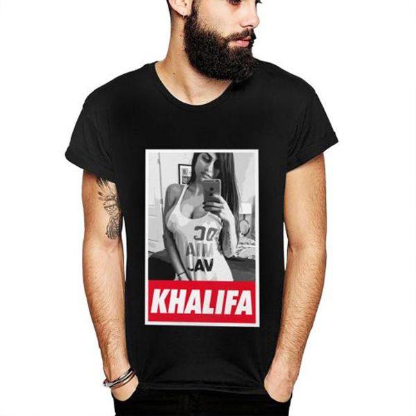 

men's tee s-6xl plus size mia khalifa t shirt casual t-shirt for men abstract t-shirt new arrival sale