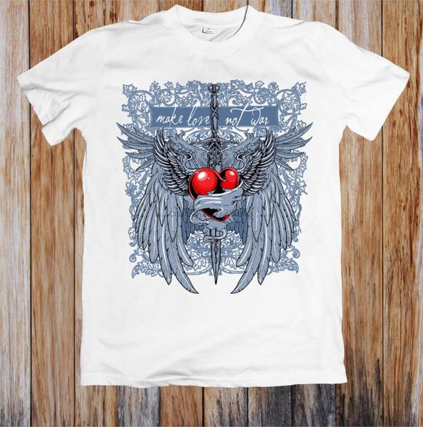 

make love not war t-shirt