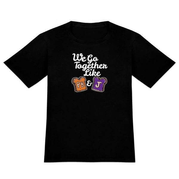 

peanut butter and jelly together pb&j friends men's novelty t-shirt printed tee shirt