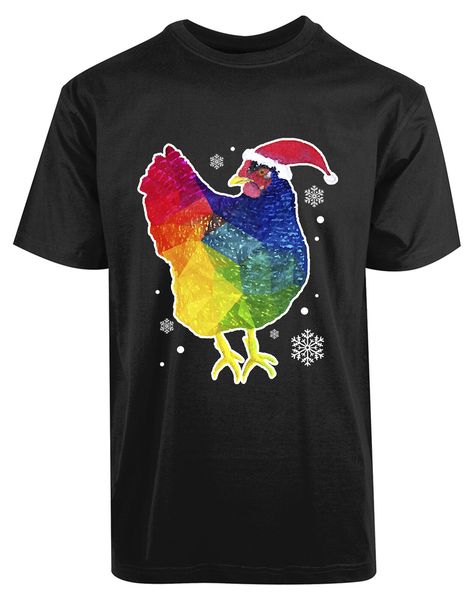 

3d colorful hen new men's shirt chicken lover farmer funny short sleeves birthday gift tee shirt