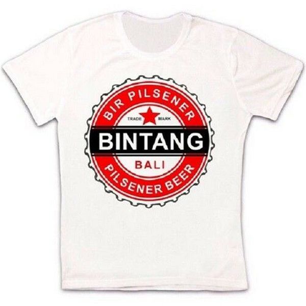 

bali bintang beer pilsener retro vintage hipster t shirt 692 summer style tee shirt