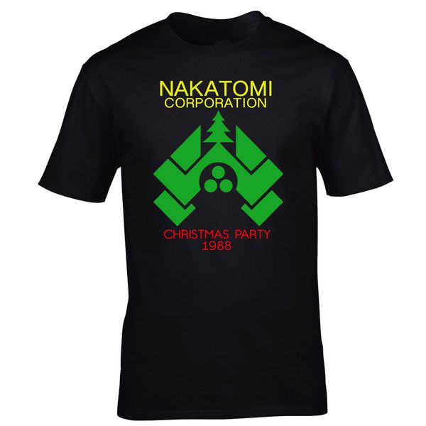 

nakatomi party christmas t-shirt funny mens die hard john mcclane classic custom design tee shirt