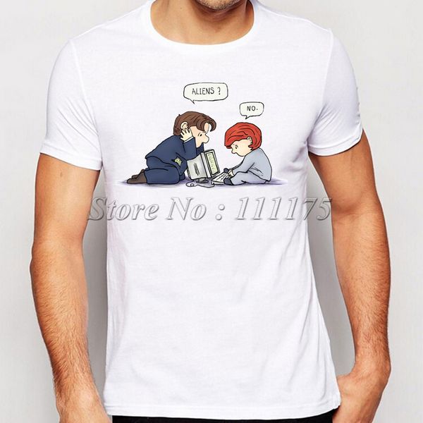 

2019 funny aliens design t shirt novelty men's round neck short sleeve t shirt fashion tees