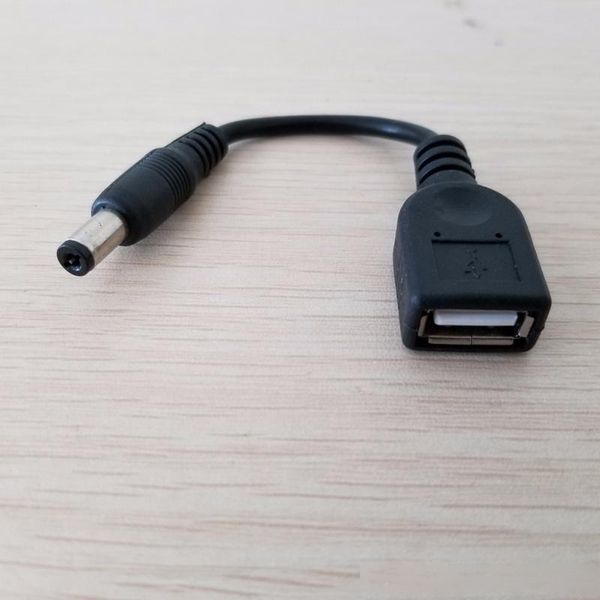 

dc 5.5mm x 2.1mm male adapter to usb type a female data extension power cable 12cm