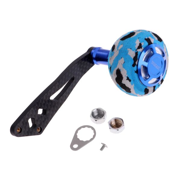 

fishing reel handle grip reel rocker arm eva knob for reel w/mounting kit