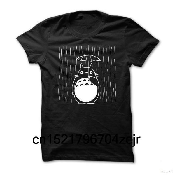 

men t shirt rainy day tshirt - neighbor totoro spirited away totoro ghibli miyazaki anime cotton fashion women