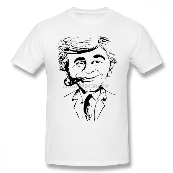 

columbo men t shirt hiphop tv oversize cotton crewneck short sleeve custom men shirts