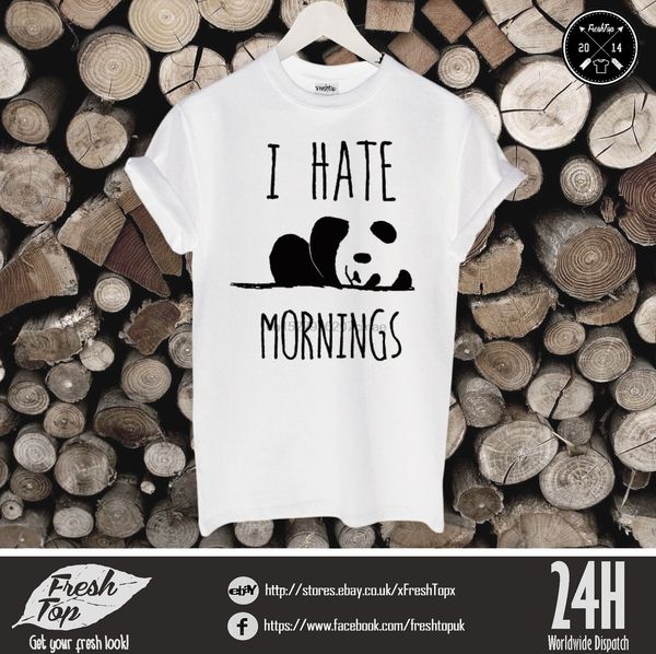 

i hate mornings t shirt sleepy panda zoella zalfie coffee unicron job school(1